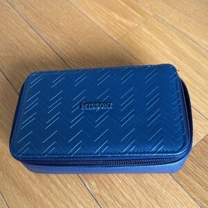 Missoni Travel Case - Navy (comes with travel items)